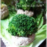 ✿お弁当♪緑の野菜♡ブロッコリーバーグ✿ 